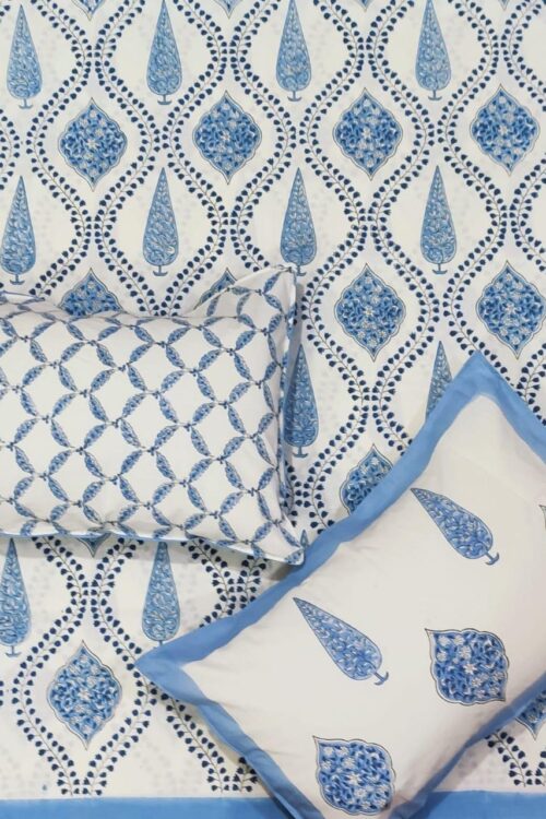 Premium Jaipuri Hand block printed bedsheet