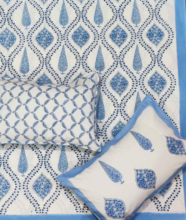 Premium Jaipuri Hand block printed bedsheet