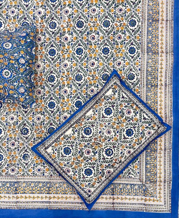 Premium Jaipuri Hand block printed bedsheet