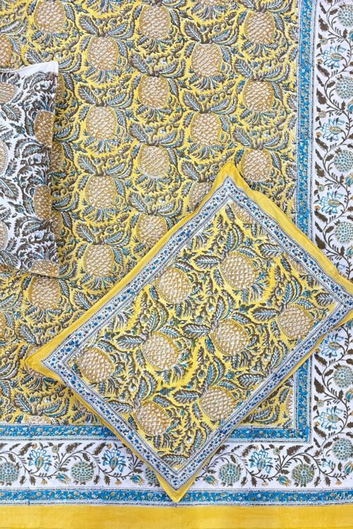 Premium Jaipuri Hand block printed bedsheet