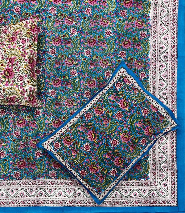 Premium Jaipuri Hand block printed bedsheet